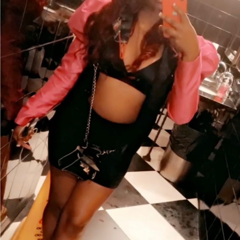 Blazer puffer jacket